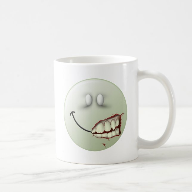 Zombieansikte Kaffemugg (Höger)