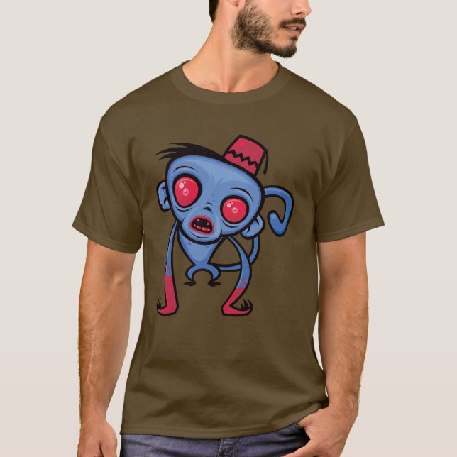 Zombieapa Tee Shirt (Framsida)