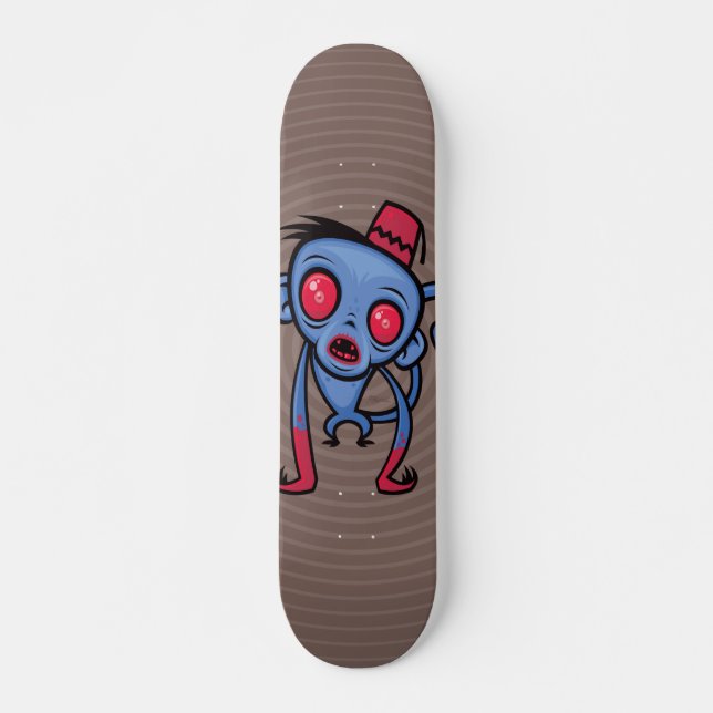 ZombieapaSkateboard Skateboard Bräda 20 Cm (Framsida)