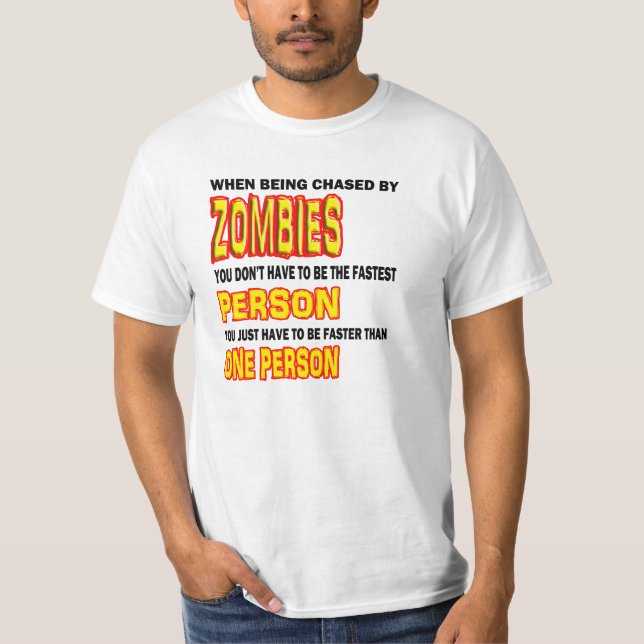 ZombieApocalypse. Tee Shirt (Framsida)