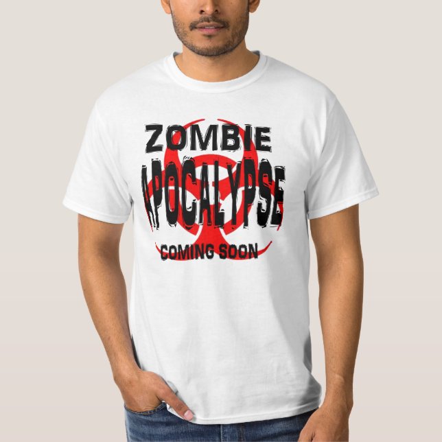 ZombieApocalypse. Tee Shirt (Framsida)