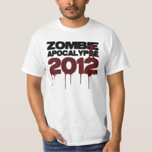 Zombieapokalyps 2012 tee shirt