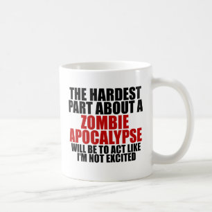 Zombieapokalyps Kaffemugg