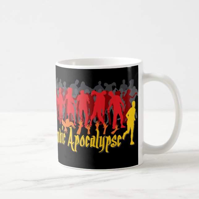 Zombieapokalyps Kaffemugg (Höger)