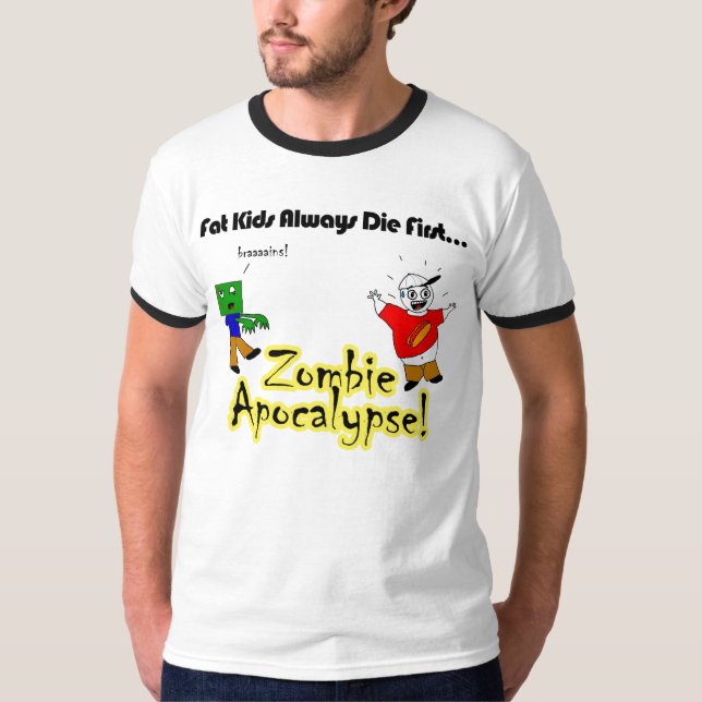 Zombieapokalyps! Tee (Framsida)