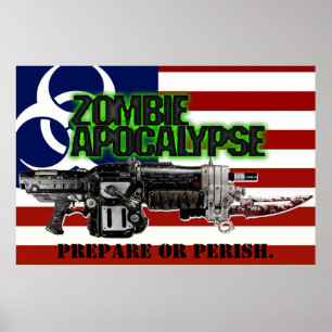 ZombieapokalypsAmerika affisch