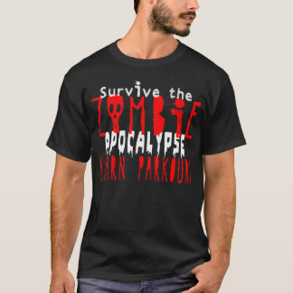 Zombieapokalypset - lär Parkour Tee