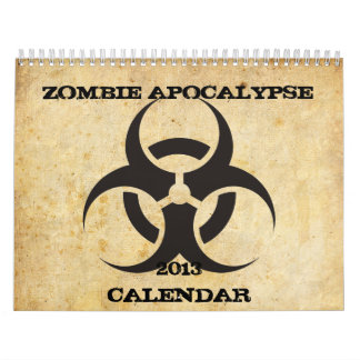 Zombieapokalypskalender Kalender