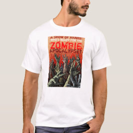 Zombieapokalypsutslagsplats Tee Shirt