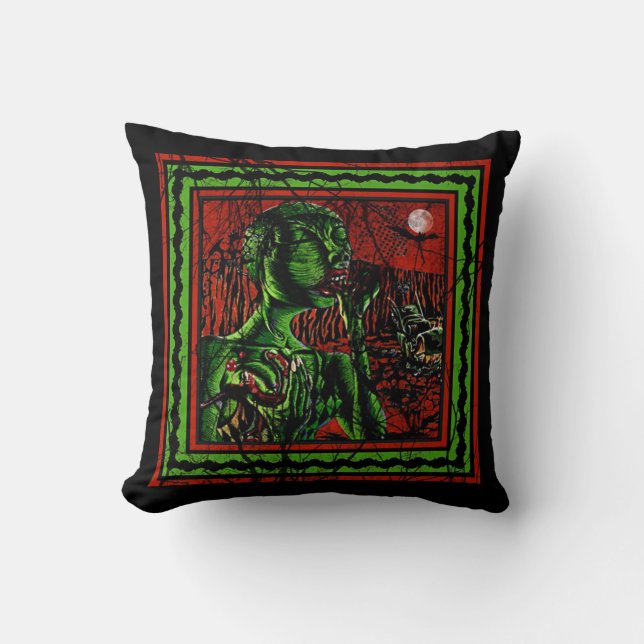 Zombiebankett Kudde (Framsida)