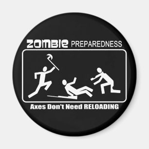 Zombieberedskapyxor som lägger tillbaka VITdesign Magnet