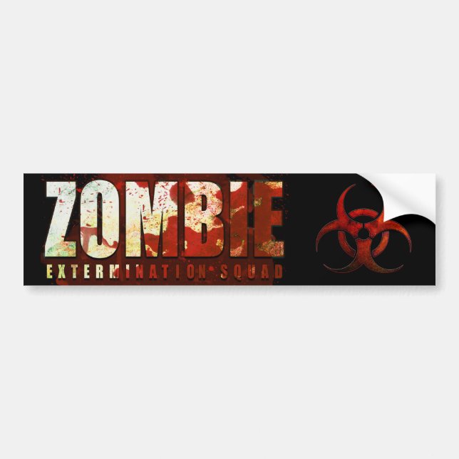Zombiebildekal Bildekal (Framsidan)