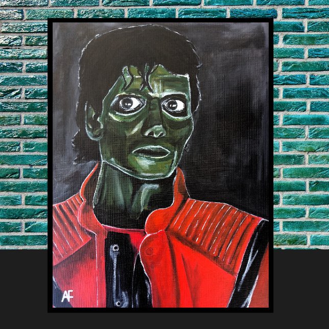 Zombiebilder av Alfred Fox Canvastryck (Skapare uppladdad)