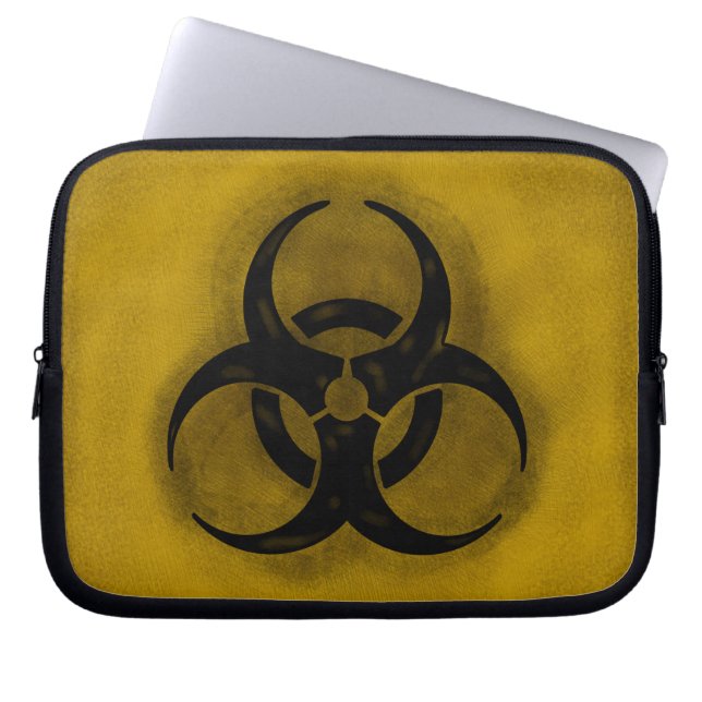 ZombieBiohazardlaptop sleeve (Framsidan)