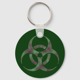 ZombieBiohazardsymbol Nyckelring
