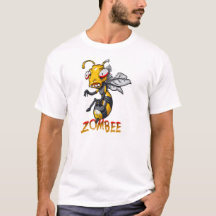 Zombiebitecknad Tee Shirt
