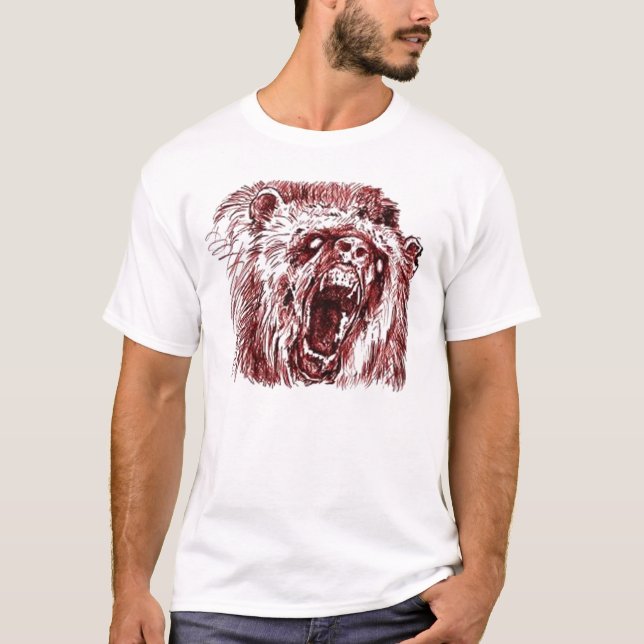 Zombiebjörn! Tee (Framsida)