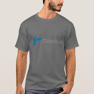 Zombieblått T-shirt