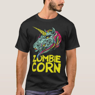 Zombiecorn Zombie Unicorn Älskare Halloween Animal T Shirt