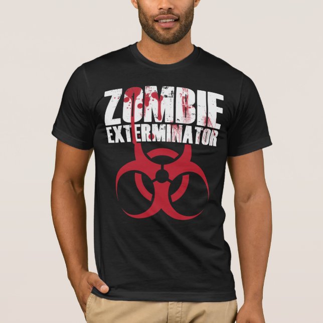 Zombiedesinfektör T Shirt (Framsida)