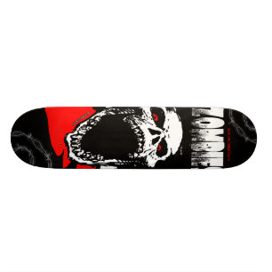 Zombiedöskalle skateboard