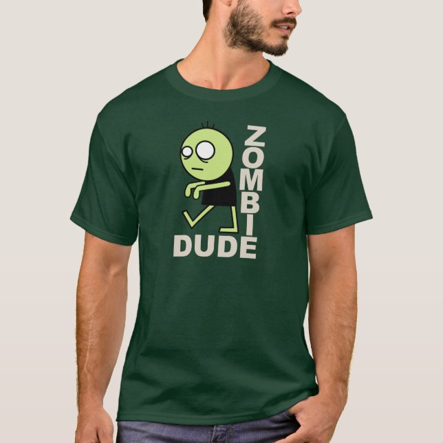 ZombieDude T Shirt (Framsida)