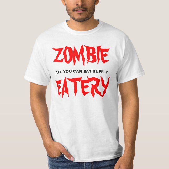 ZombieEatery T Shirt (Framsida)