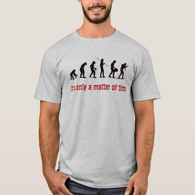 Zombieevolution - manar t-shirt (Framsida)