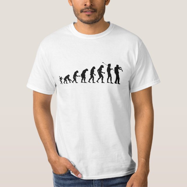 Zombieevolution T Shirt (Framsida)