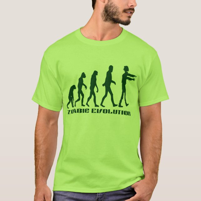 Zombieevolution Tee (Framsida)