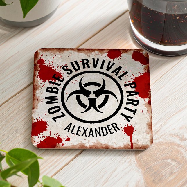 Zombiefest rustig underlägg papper kvadrat (Skapare uppladdad)