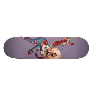 Zombieflickaskateboard Skateboard Bräda 20,5 Cm
