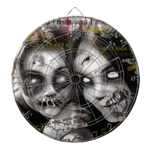 zombieflickor darttavla