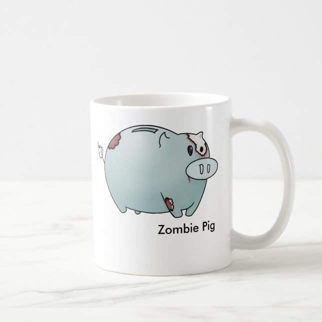 Zombiegris Kaffemugg (Höger)