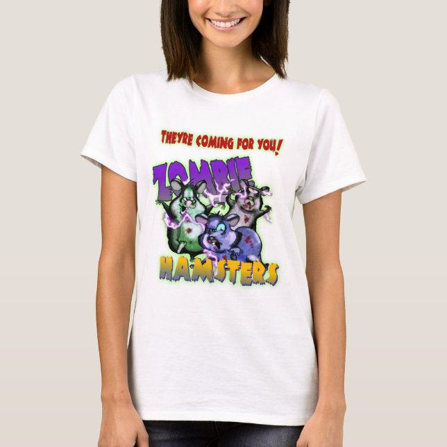 ZOMBIEHAMSTERS! TEE SHIRT (Framsida)