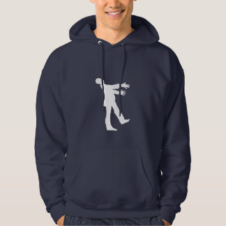ZombieHoodie Sweatshirt Med Luva