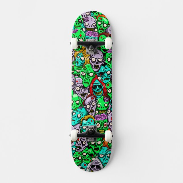 Zombiehord Mini Skateboard Bräda 18,5 Cm (Framsida)