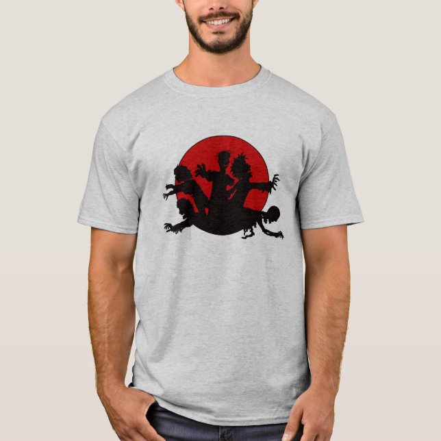 ZombiehordSilhouette Tröja (Framsida)