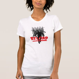 Zombiehordtillbakaläggande - kvinnaskjorta t shirt