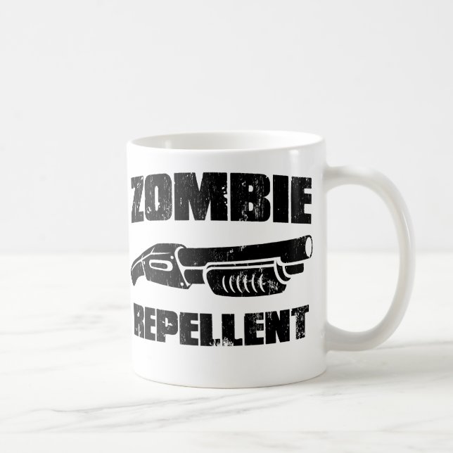 zombieimpregneringsmedel - pistolen kaffemugg (Höger)