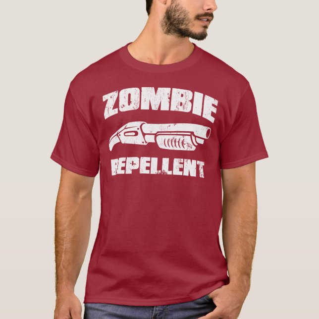 zombieimpregneringsmedel - pistolen tröja (Framsida)