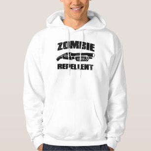 zombieimpregneringsmedel - pistolen tröja med luva