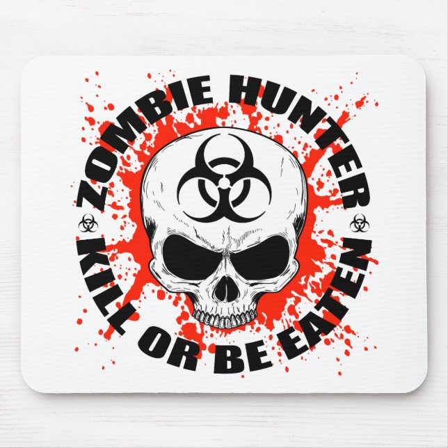 Zombiejägare 3 musmatta (Framsidan)