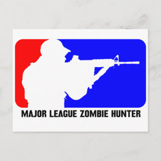 zombiejägare 3 vykort