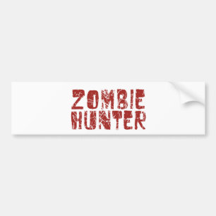 zombiejägare bildekal