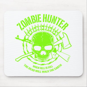 Zombiejägare Mousepad Musmatta
