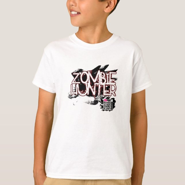 Zombiejägare - ökade verklighetmodeer t-shirt (Framsida)