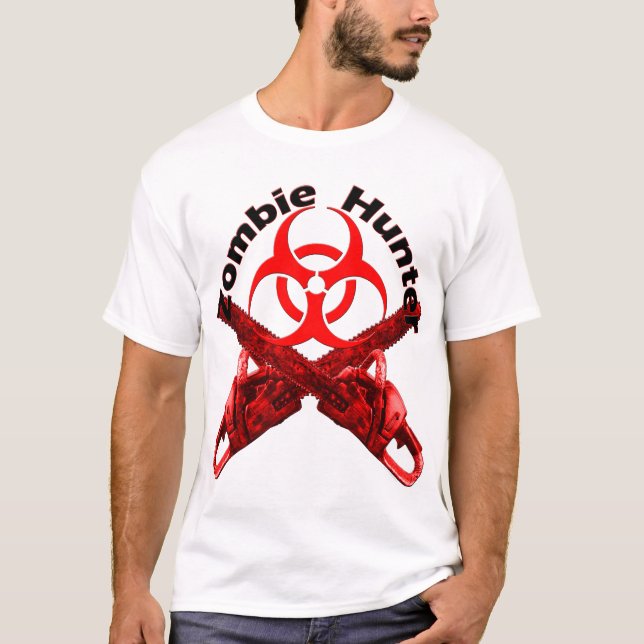 Zombiejägare T Shirt (Framsida)