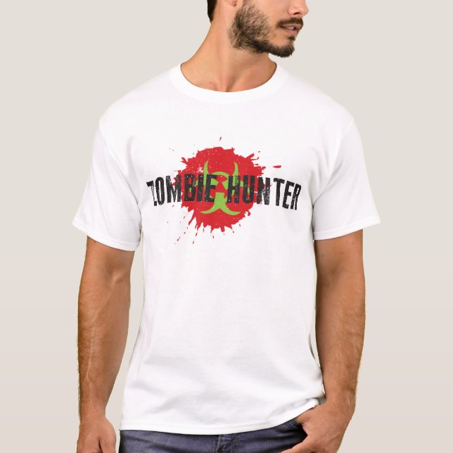 ZOMBIEJÄGARE T SHIRT (Framsida)