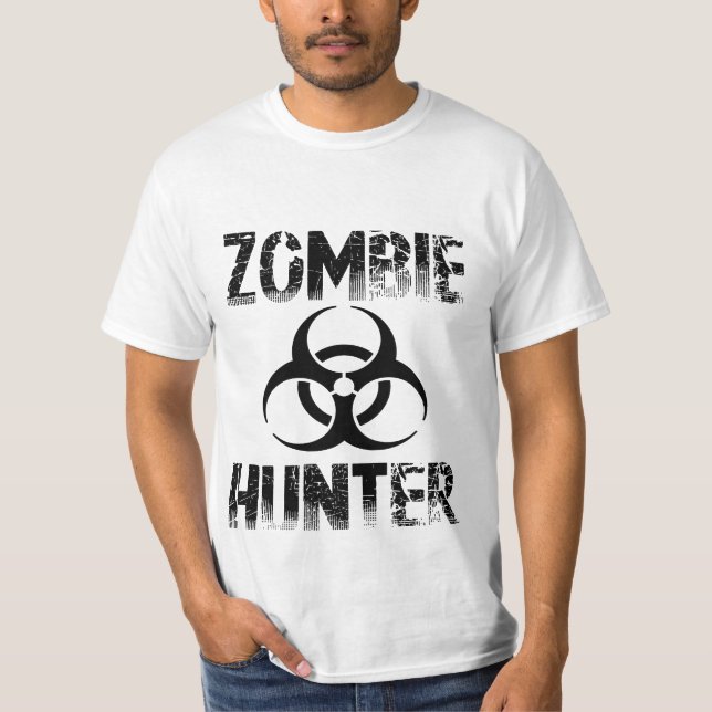 Zombiejägare Tee (Framsida)